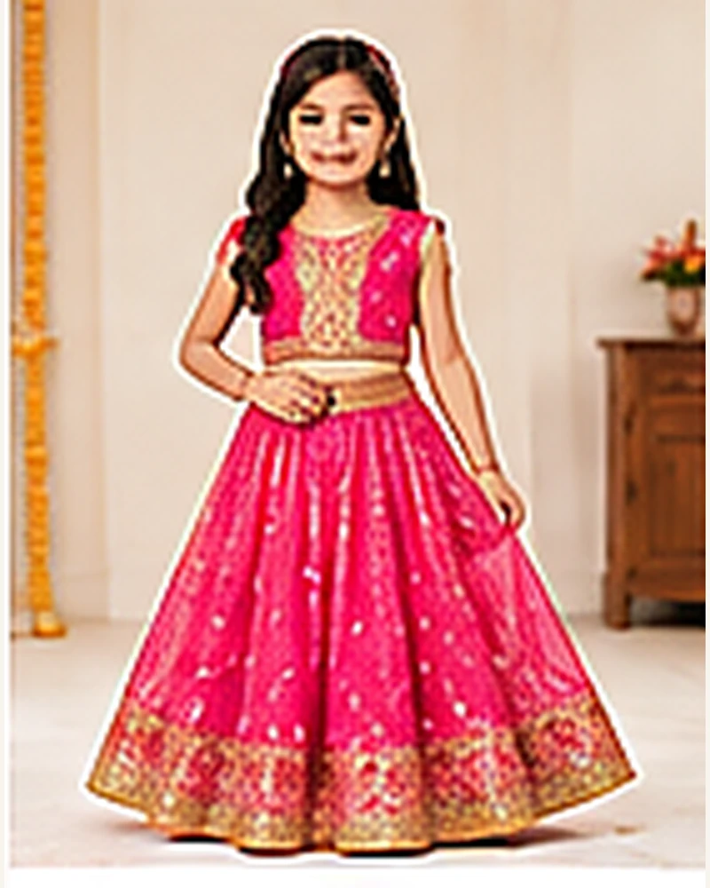 Girls Festive Lehenga